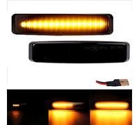 Kakulkomen Dinámicos LED intermitentes laterales para bm=w 5 Series E39 (09.1995-06.2003) (negro)