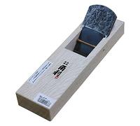 KAKURI 41433 Plana de doble hoja, acabado blanco, ancho de hoja 60 mm, cepilladora, bricolaje, carpintería, madera, tratamiento superficial, procesamiento