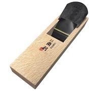 KAKURI KANNA - Plano de mano grande de 60 mm para carpintería, herramienta manual de cepillado japonés para alisar, 10.1 x 2.9 x 2.7 pulgadas, cuerpo de roble blanco, fabricado en Japón
