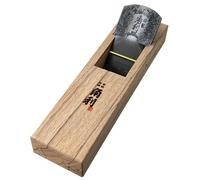 KAKURI - Plano de bloque japonés de 50 mm para carpintería, plano de alisado japonés KANNA para acabado de madera, 9.5 x 2.5 x 2.35 pulgadas, cuerpo de roble ecológico, fabricado en Japón