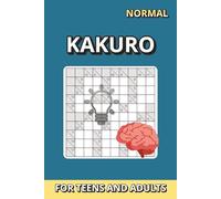 Kakuro Puzzle Book for Teens and Adults ... Gift for Vacations, Holidays and Free Times: 50 Engaging 10x10 Kakuro Puzzles with Solutions | Moderate ... for Teens and Adults - Grid size 10x10)