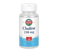 Kal Kal Choline 250Mg, Apto para Veganos, sin Gluten, 100 Comprimidos 80 g