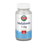 KAL Melatonin 1 Mg- 120 Comprimidos| Apto Para Veganos| Ayuda para dormir|