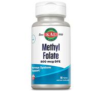 KAL Methyl Folate 800 Mcg | 90 Comprimidos | Apto Para Veganos
