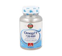 KAL Omega 3 720/480 60 perlas - suplemento de omega-3 marino
