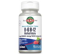 Kal Solaray Microtabletas de B6, B12, Methyl Folate, Homocisteína, 60 comprimidos
