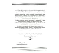 Kal-ygrafía-cuaderno para escritura hebrea: Cuaderno de trazo fácil para escritura hebrea en letra de imprenta y cursiva