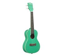 Kala Brand Music Co. Sparkle Collection, ukelele de 4 cuerdas, derecha, verde, concierto (KA-SPRK