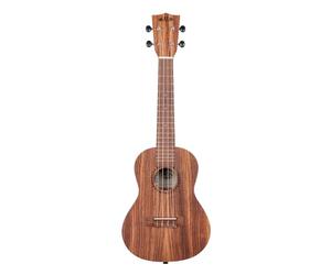 Kala Brand Music Co. Teak Collection - Ukelele de 4 cuerdas, natural, concierto (KA C)