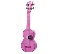Kala Brand Music Co. The Waterman Sea Glass Collection, ukelele de 4 cuerdas, derecho, morado amatista, soprano (KA-WMT-PL-S)