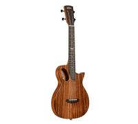 Kala Brand Music Co., Ukelele de 4 cuerdas, derecho, acacia, tenor (KA-OWL-ACA-TE_W/bolsa)