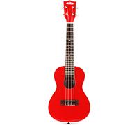 Kala Brand Music Co., Ukelele de 4 cuerdas, derecho, rojo (KA-Candy-CAR)