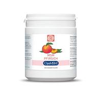 Kala Health OptiMSM Polvo sabor melocotón - 100% polvo puro de azufre MSM - Metilsulfonilmetano natural - Con auténtico aroma a melocotón de aromas naturales - Sin aditivos (500)
