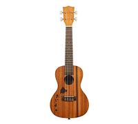 Kala KA-15C-H2 - Ukelele concierto de caoba con diseño de Hawaiian Island y tatuaje, acabado satinado