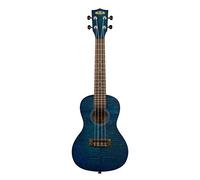 Kala KA-CEMB Caoba exótica azul (+ funda) - Ukulele Concierto