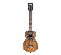 Kala KA-CM-SLN - Ukelele soprano de cuello largo, mango rizado, con bolsa