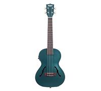 Kala KA-JTE-BKGN Brooklyn Green Archtop - Ukelele tenor (con ecualizador y funda, UC-T)