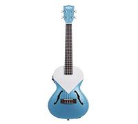 Kala KA-JTE-LSBL Lake Shore Blue Archtop - Ukelele tenor (con ecualizador y funda), color azul