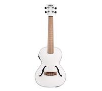 Kala KA-JTE/MTW - Ukelele tenor (con ecualizador y funda), color blanco metalizado