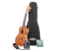 Kala KA KA 15 T BNDL RW Tenor Ukulele Starter Pack + Gig Bag, Tuner, Strap and Strings