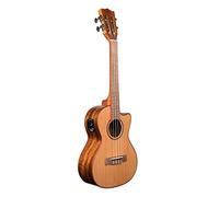 KALA KA KA ATP CTG CE Solid Cedar Top Ukulele tenor Acacia Volver/Caso con cortar