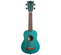 Kala KA-MRT-BLU-S Ocean Blue Watercolor Meranti - Ukelele soprano