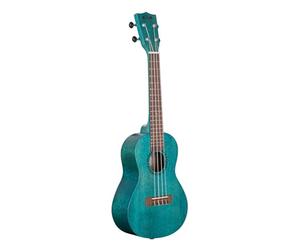 Kala KA-MRT-BLU-S Ocean Blue Watercolor Meranti - Ukelele soprano