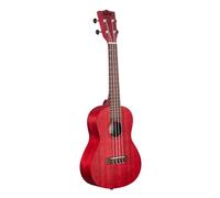 Kala KA-MRT-RED-S Adobe Red Watercolor Meranti - Ukelele soprano