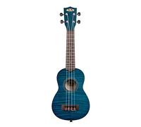 KALA KA-SEMB - Ukelele soprano caoba azul exótico, con bolsa (UB-S)