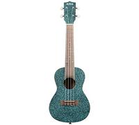Kala KA-SPRK-AQUA Sparkle Series Rhapsody In Blue Concert Ukulele with Gig Bag