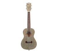 Kala KA-SPRK-GOLD Sparkle Series Stardust Gold Concert Ukulele with Bag (UB-C)
