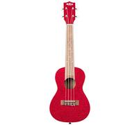 Kala KA-SPRK-RED Sparkle Series Ritsy Red Concert UB-C - Ukelele con bolsa