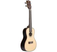 KALA KA-SSEBY-C Solid Spruce Top Ebony Concert Ukelele with Bag (UB-C)