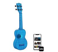 Kala KA-WMT-BL-S - Waterman, ukelele soprano - Cobalto azul transparente