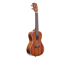 Kala KAC - Ukelele, clavijero de engranajes, acabado satinado, Marrón, One Size