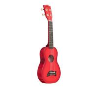 Kala Makala Dolphin Red Burst Soprano Ukulele
