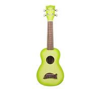 KALA Makala DOLPHINS MK-SD/GNBRST Soprano Ukulele, Green Burst