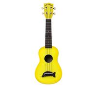 Kala Makala delfín ráfaga de color amarillo brillante - agudos ukelele con bolsa
