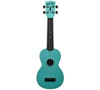 KALA Makala WATERMAN MK-SWG/BL Soprano Ukulele, Aqua Blue Glow in the Dark