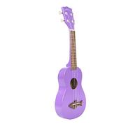 Kala - MK-SS/PUR -Ukelele soprano para niños, adultos y principiantes, ukelele escolar de ABS para músicos experimentados/nuevos, funda incluida, instrumentos musicales para niños de cuerda, satinado