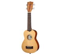 KALA KA-15S-S - Ukelele soprano de satén de caoba con bolsa (UB-S)