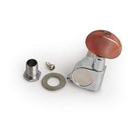 Kala Spare Parts - Machine Head, Closed Gear, Pink Knob, Right - Gold