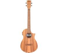 Kala Teak Tri-Top - Ukelele acústico-eléctrico barítono - Natural