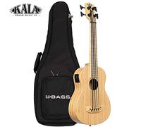 Kala U-Bass Bamboo Fretted Bass Ukulele with Gig Bag