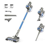 kalado KCV500 Aspirador sin Cable,23000Pa Aspiradora Escoba Vertical Inalámbrica,Versátil 6 en 1 Ligera,Batería de Litio Recargable,Funciona 35 Mins,para Suelo, Alfombra, Pelo de Mascota