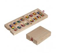 Kalaha - Mini - Schima-Holz - Juego para Viajes