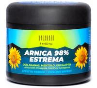 KALAHARI Árnica Gel 98% - Extrema y Extra Fuerte potenciado con extracto de Piña - Acción intensa para masajes Muscular y Articular - Efecto Frio, Fórmula Natural, Fabricado en Italia, 500 ml