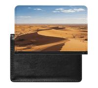 Kalahari - Funda para pasaporte, de piel, ultrafina, para pasaporte, para viajes, accesorios imprescindibles, soportes para libros de pasaporte