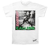 KALAIBU Clash Men's London Calling T ShirtWhite Size M