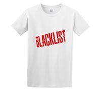 KALAIBU The Blacklist Logo Mens Cotton Tshirt Size 3XL